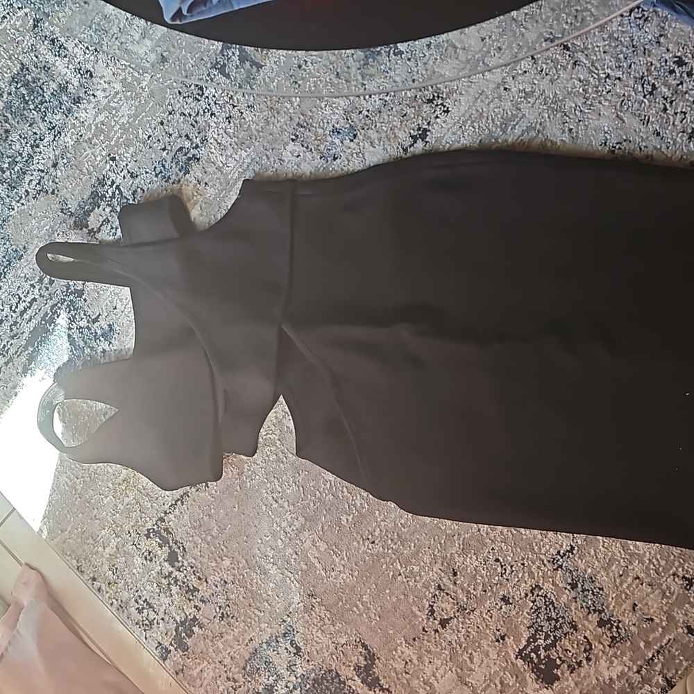 House of CB bandage dress. Black Large